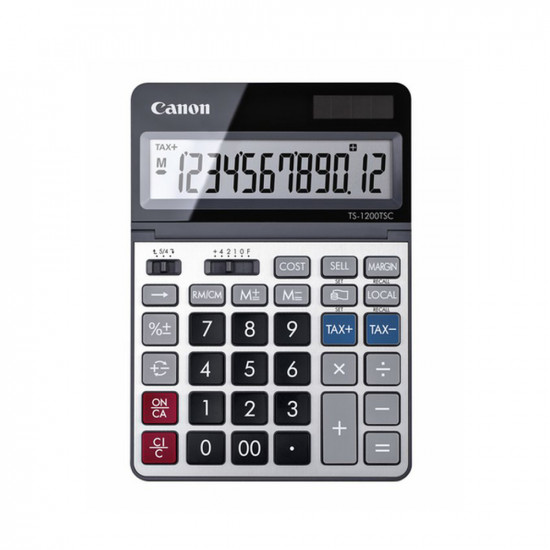 CANON TS-1200TSCDBL 12-DIGIT CALCULATOR (2468C002) (CANTS1200TSC)