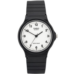 Casio Ψηφιακό Ρολόι Μπαταρίας με Μαύρο Καουτσούκ Λουράκι (MQ-24-7BLLEG) (CASMQ-24-7BLLEG)