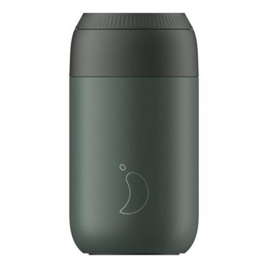 Chilly's Ποτήρι Θερμός Series 2 Coffee Cup Pine Green 340ML 22114 (22114) (CHI22114)