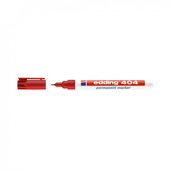 Edding 404 Permanent Marker Red (4-404002) (EDD4-404002)