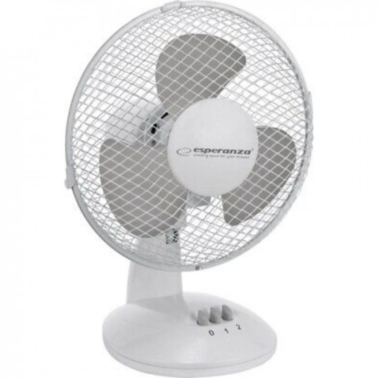 Esperanza 9 Inch Desk  Cooling Fan Zephyr (EHF004WE) (ESPEHF004WE)