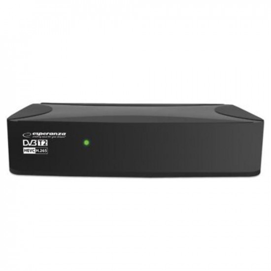 Esperanza Digital Tuner/decoder  Dvb-t2 H.265/hevc (EV108R) (ESPEV108R)