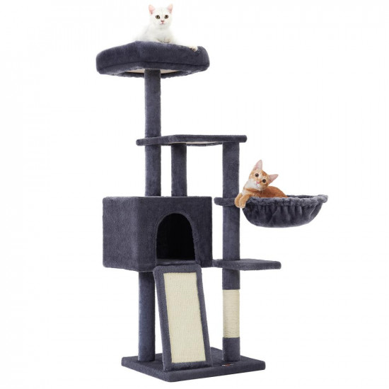 Feandrea Cat Tower, Height 135 cm, up to 3 cats (PCT132G01) (FEAPCT132G01)