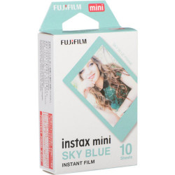 Fujifilm Color Instax Mini Instant Φιλμ (10 Exposures) Sky Blue (16537055) (FJM16537055)