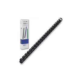 GBC Σπιράλ Πλαστικά 19mm Μαύρο (4028601) (GBC4028601)