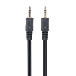 Cablexpert Καλώδιο 3.5mm male - 3.5mm male Μαύρο 1.2m (CCA-404) (GEMCCA-404)