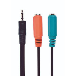 Cablexpert Μετατροπέας 3.5mm male σε 3.5mm 2x female (CCA-417) (GEMCCA-417)