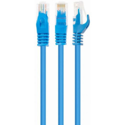 Cablexpert U/UTP Cat.6 Καλώδιο Δικτύου Ethernet 1m Μπλε (PP6U-1M/B) (GEMPP6U-1M-B)