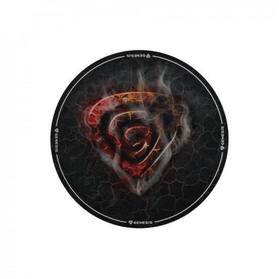 Genesis Gaming Protective Floor Mat Tellur 400 Round Lava 100cm (NDG-2064) (GNSNDG-2064)