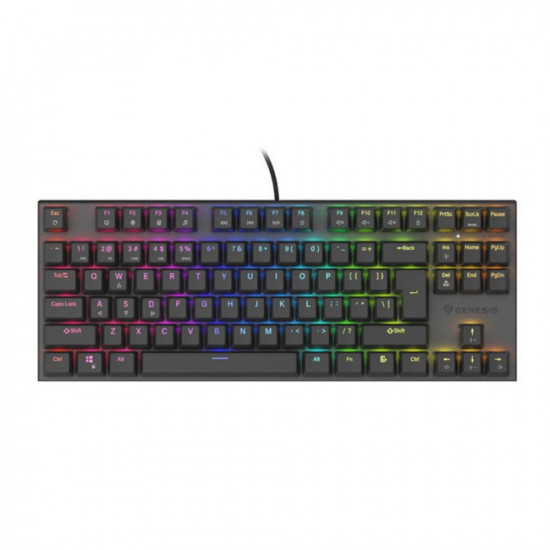 Genesis Gaming Keyboard Thor 303 Tkl Black US  Mechanical RGB, Red Switch, Hot Swap (NKG-1882) (GNSNKG-1882)