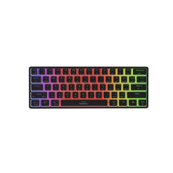Genesis Gaming Keyboard Thor 660 G2 US Black Wireless RGB Mechanical Cateron Brown (NKG-2196) GNSNKG-2196)