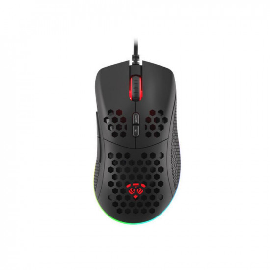 Genesis Gaming Mouse Krypton 555 8000DPI, RGB, Black Software (NMG-1839) (GNSNMG-1839)