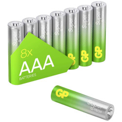 GP Super Alkaline G-TECH AAA / LR03 Alkaline Battery (GPB21461)
