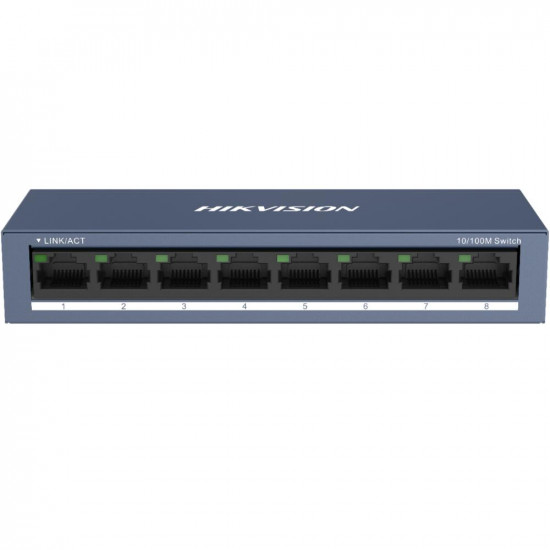 Hikvision 8 Port SOHO Unmanaged Switch (DS-3E0108D-O) (HKVDS-3E0108D-O)