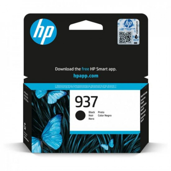 HP Μελάνι Inkjet No.937 Black (4S6W5NE) (HP4S6W5NE)
