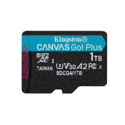 Kingston microSD 1TB CanvasGo+ 200MB/s A2 U3 V30 adapt (SDCG4/1TB) (KINSDCG4-1TB)