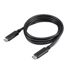 Lenovo Cable USB-C 1m Black (4X90U90619) (LEN4X90U90619)