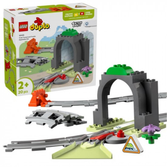Lego Duplo Town Railway Tunnel And Rails Expansion Set (10425) (LGO10425)