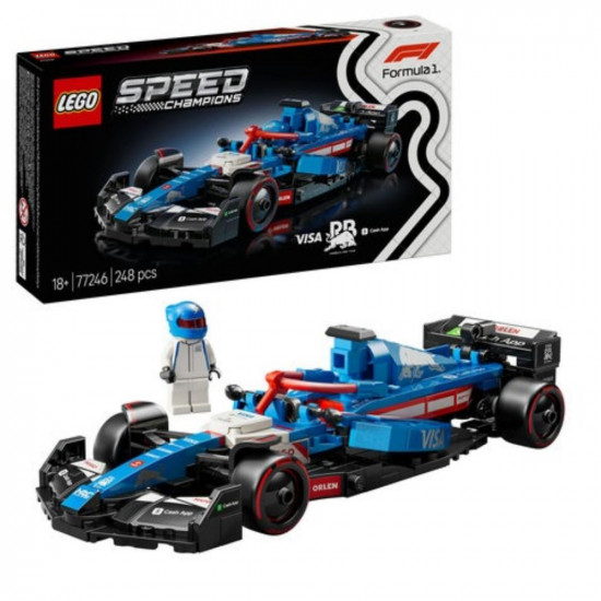 Lego Speed ​​Champions Visa Cash App Rb Vcarb 01 F1 Race Car (77246) (LGO77246)