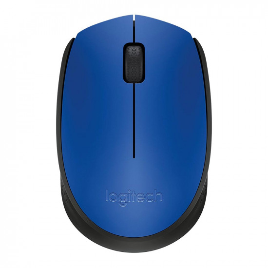 Logitech M171 Wireless Mouse Blue-Black (LOGM171BLUEBLK)