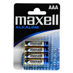 Maxell Αλκαλικές Μπαταρίες AAA 1.5V 4τμχ (9044568) (MAX9044568)
