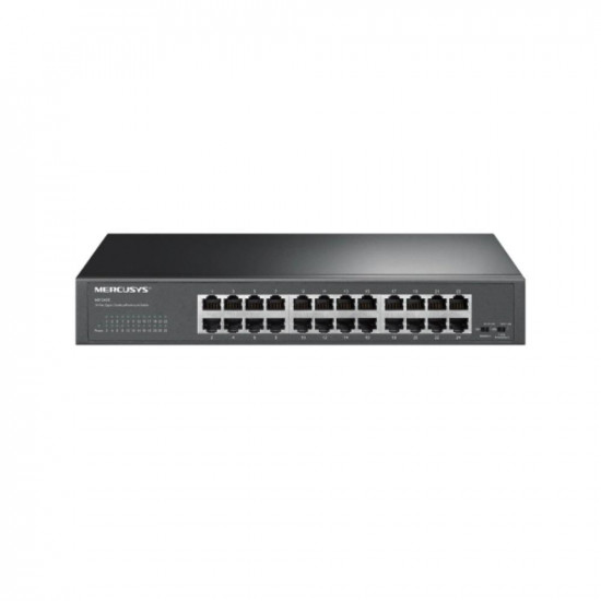 Mercusys 24-port Steel Case Gigabit Switch (MS124GS) (MERMS124GS)