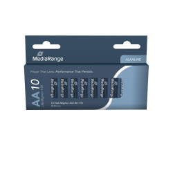 Αλκαλική Μπαταρία MediaRange Premium AA 1.5V (LR6) (10 Pack) (MRBAT105)