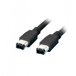 Καλώδιο MediaRange Firewire plug (6-pin)/Firewire plug (6-pin) 1.8M Black (MRCS122)