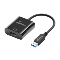 MediaRange USB-A to HDMI Audio and Video Converter, 20cm, Black (MRCS232)