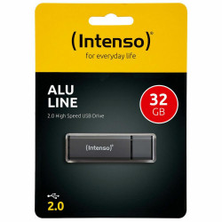 Intenso USB 2.0 Stick 32GB Alu Line Anthracite (3521481) (NSO3521481)