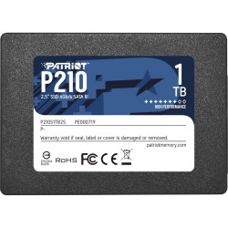 Patriot P210 1 TB Black SATA 6 Gb/s 25