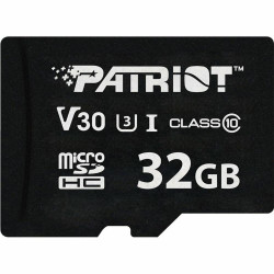 Patriot Memory Card VX Series 32GB MicroSDXC V30 Class 10 UHS-I U3 4K UHD (PSF32GVX31MCH) (PATRPSF32GVX31MCH)