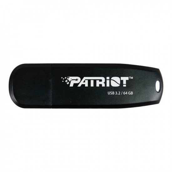 Patriot Xporter Core 64GB Black USB-A 3.2 Gen 1 (PSF64GXRB3U) (PATRPSF64GXRB3U)