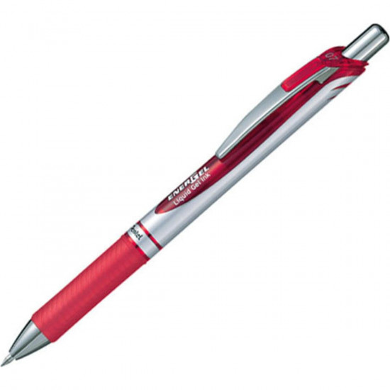 PENTEL BL77 ENERGEL (BL77-B) RETRACTABLE 0,7mm RED BUTT.