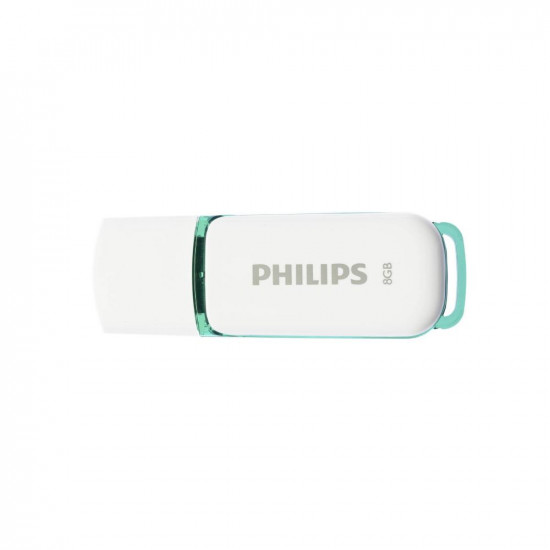 Philips Snow 8GB USB 2.0 Stick Λευκό (FM08FD70B/00) (PHIFM08FD70B-00)