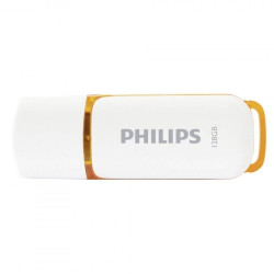 Philips Snow 128GB USB 2.0 Stick Λευκό (FM12FD70B/00) (PHIFM12FD70B-00)