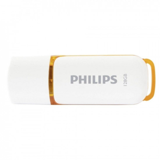 Philips Snow 128GB USB 2.0 Stick Λευκό (FM12FD70B/00) (PHIFM12FD70B-00)