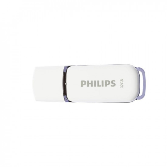Philips Snow 32GB USB 2.0 Stick Λευκό (FM32FD70B/00) (PHIFM32FD70B-00)
