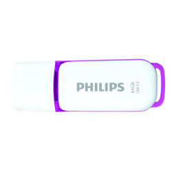 Philips Snow 64GB USB 3.0 Stick Ροζ (FM64FD75B/00) (PHIFM64FD75B-00)