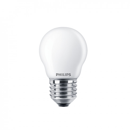 Philips E27Led White Matt Ball Bulb 6.5W (60W)) (LPH02364) (PHILPH02364)