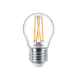 Philips E27 LED WarmGlow Filament Ball Bulb 1.8W (25W) (LPH02543) (PHILPH02543)