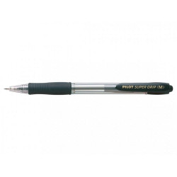 Pilot Στυλό Super Grip Medium 1.0mm  Μαύρο (MPGP-10R-MB) (PILMPGP-10R-MB)