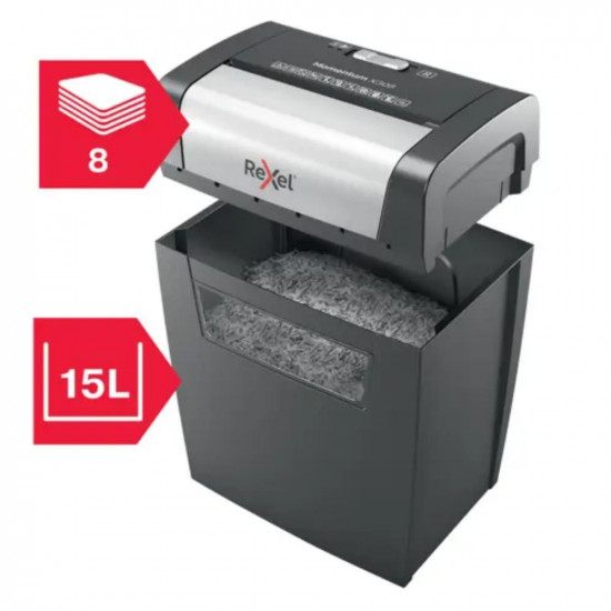 Rexel Momentum X308 Paper Shredder Cross cut (2104570EU) (REX2104570EU)