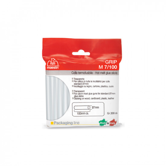 Roma Maestri Ράβδοι Σιλικόνης Rods M-7/100 200γρ Διαφανής (1196750) (ROM1196750)