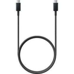 Samsung Regular USB 2.0 Cable USB-C male - USB-C male Μαύρο 1m (EP-DA705BBEGWW) (SAMEP-DA705BBEGWW)
