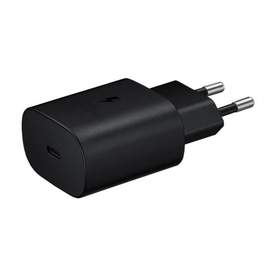 Samsung Φορτιστής Χωρίς Καλώδιο GaN με Θύρα USB-C 25W Black (EP-T2510NBEGWW) (SAMEP-T2510NBEGWW)