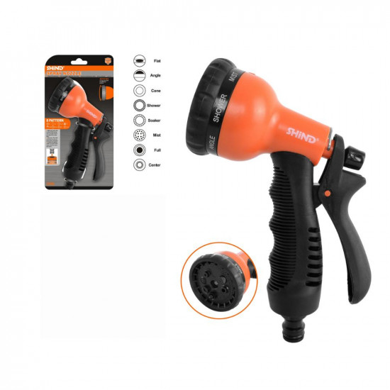 Shind Πιστολι Ποτισματος 8 Ρυθμισεων (SHI-37659) (SHI37659)