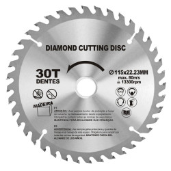 Shind Διαμαντοδισκος Κοπης Ξυλου Φ115 (SHI-94954) (SHI94954)