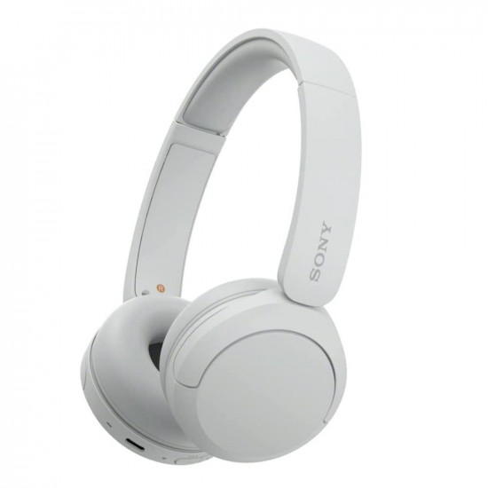 Sony Headphones with Microphone WH-CH520 Bluetooth On-Ear White (WHCH520W.CE7) (SNYWHCH520W.CE7)