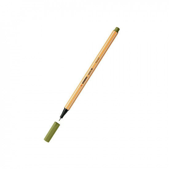 Μαρκαδόρος Σχεδίου STABILO Point 88 0.4 mm (Mud Green) (88/37)
